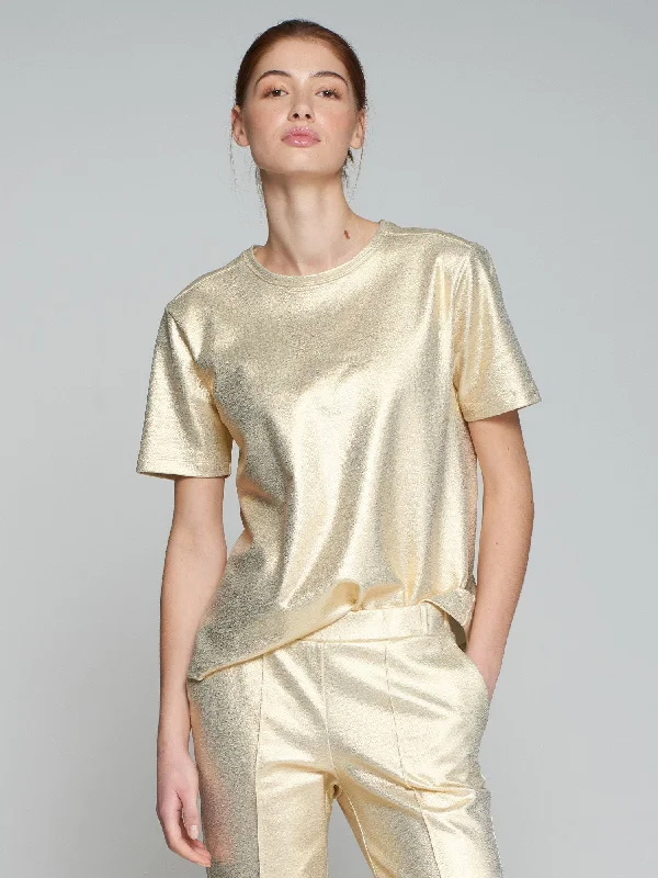 Metallic Tee