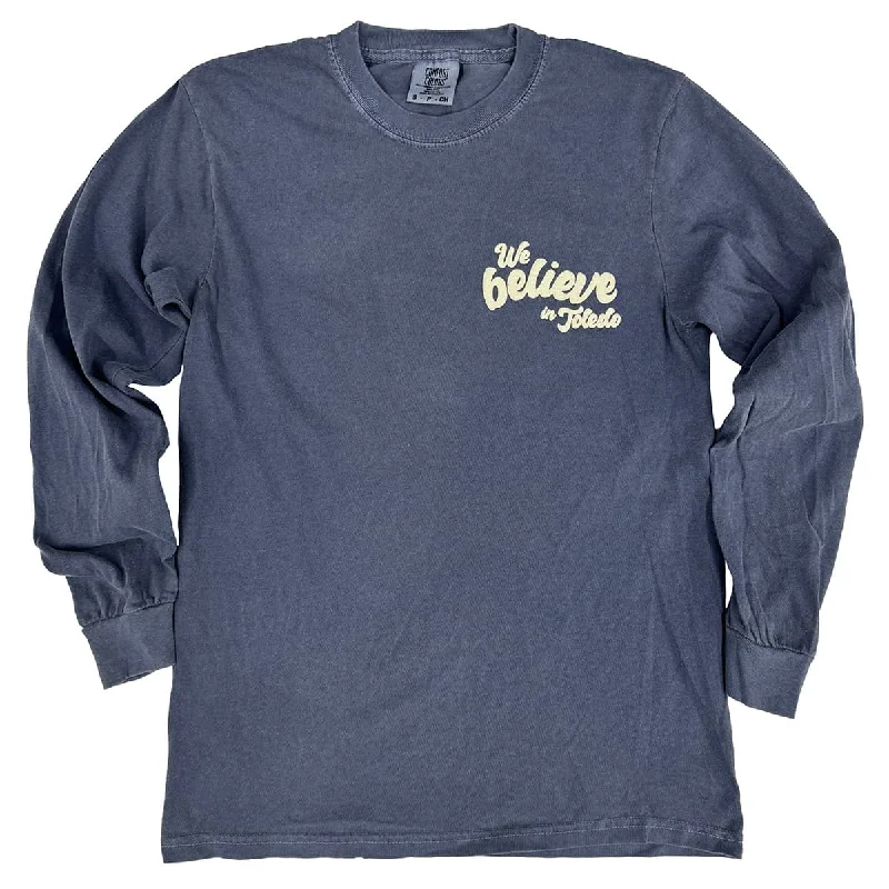 We Believe in Toledo Long Sleeve Cotton Shirt