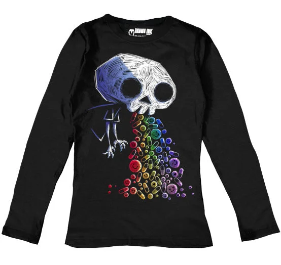 Poison Candy Women Long Sleeve Tshirt