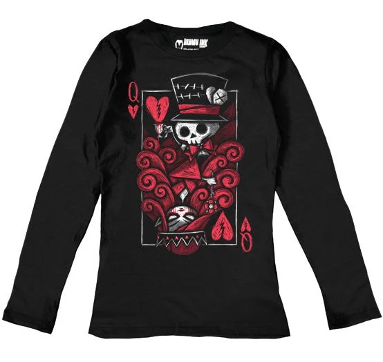 The Upside Down: Queen Women Long Sleeve Tshirt