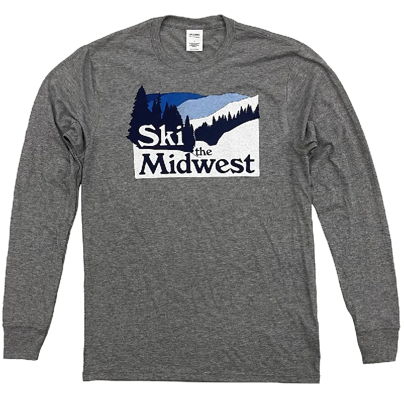 Ski the Midwest Long Sleeve Shirt