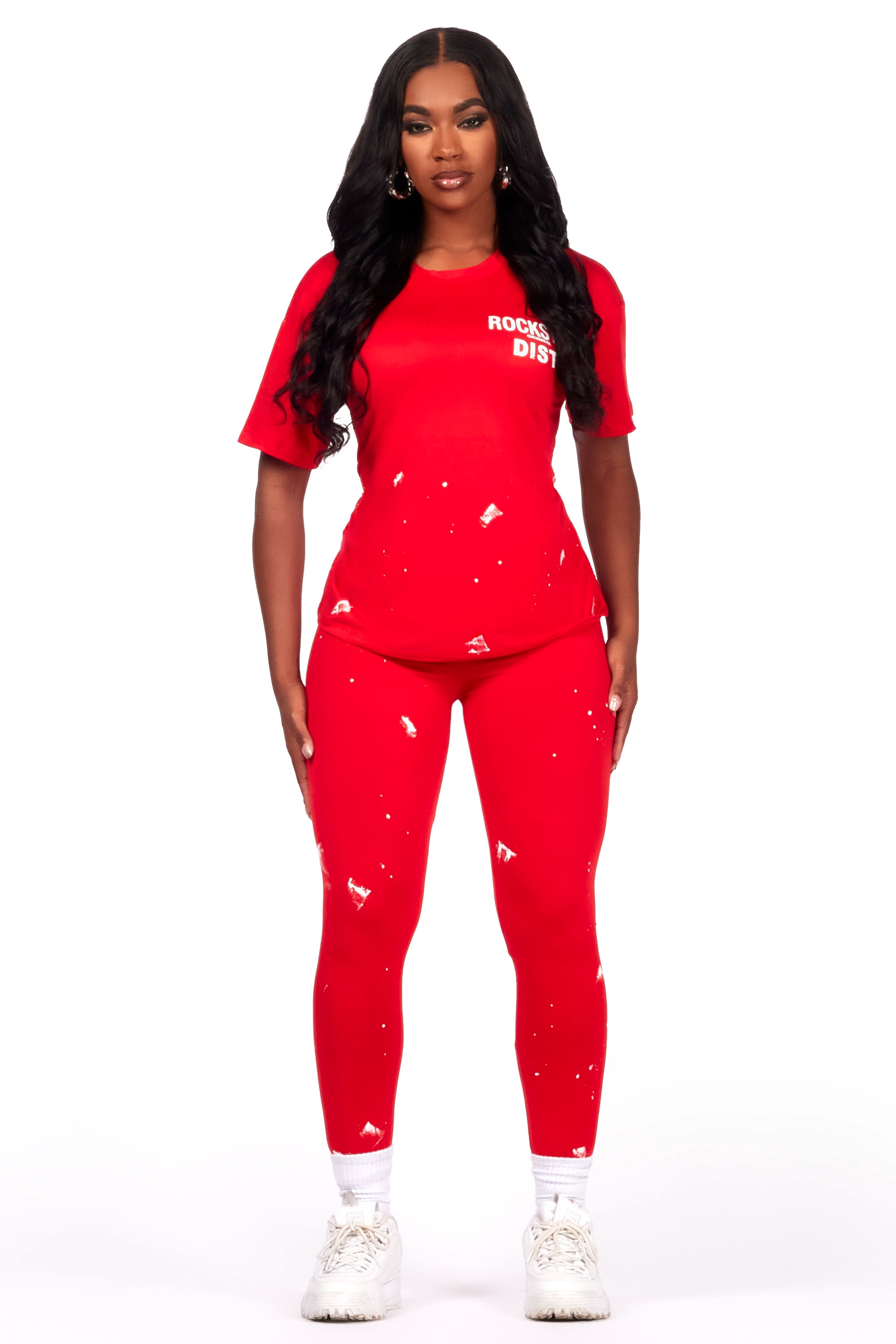 Danylle Red Legging Set