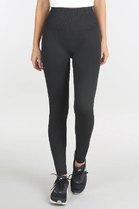 Nikibiki High Waist Band Legging Black