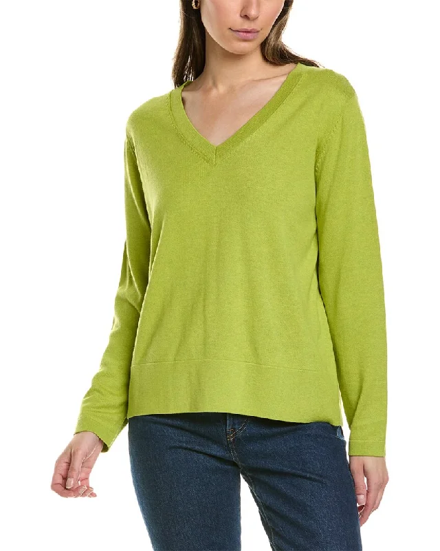 Alashan Cashmere West Palm Cashmere-Blend Pullover