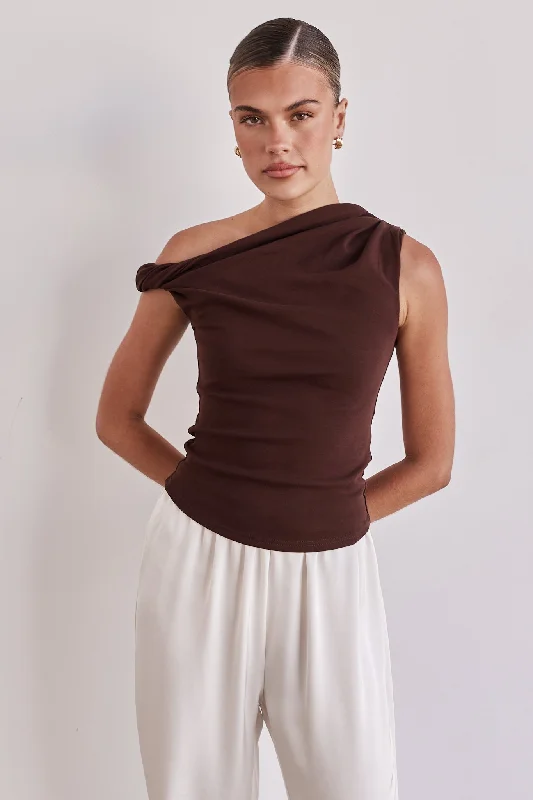 Aretha Top (Chocolate)