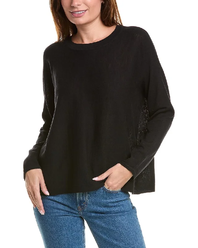 EILEEN FISHER Round Neck Wool Top