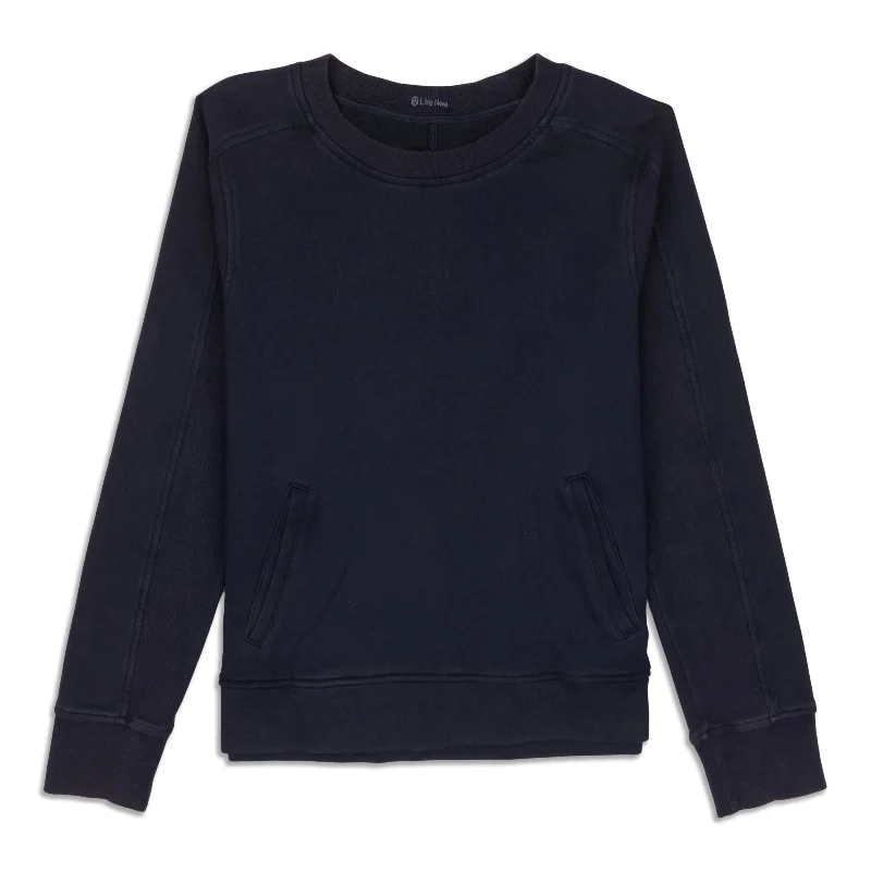 Press Pause Crewneck Sweatshirt - Resale