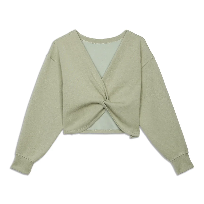 Twist Back-to-Front Pullover