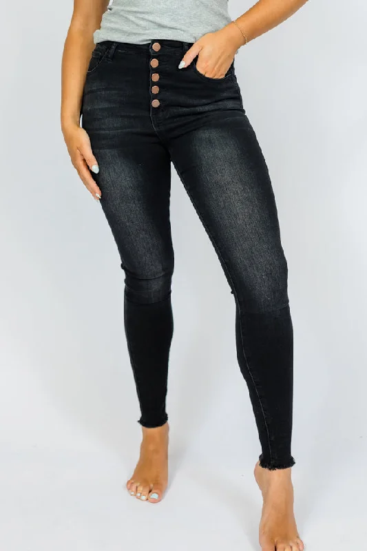 Chelsie Black Skinny Jeans