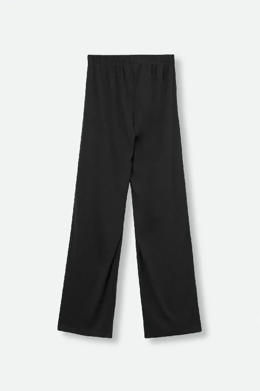 ADDY PIMA COTTON LOUNGE PANT IN BLACK