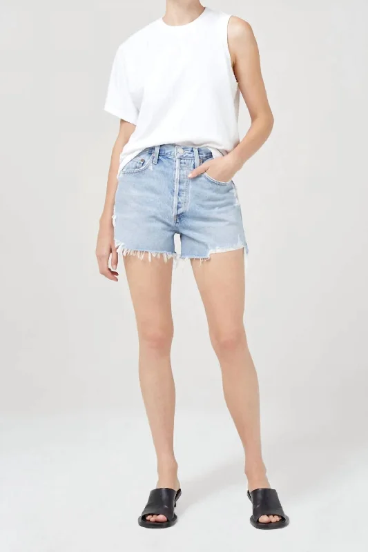 Dee High Rise Short In Muse