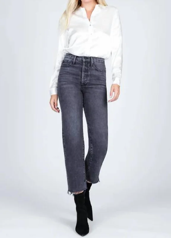 Parker Vintage Cropped Jean In Moonbeam