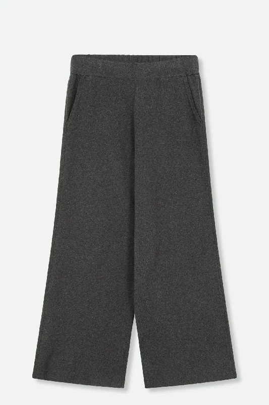 PAYTON WIDE LEG CROP PANT IN KNIT PIMA COTTON