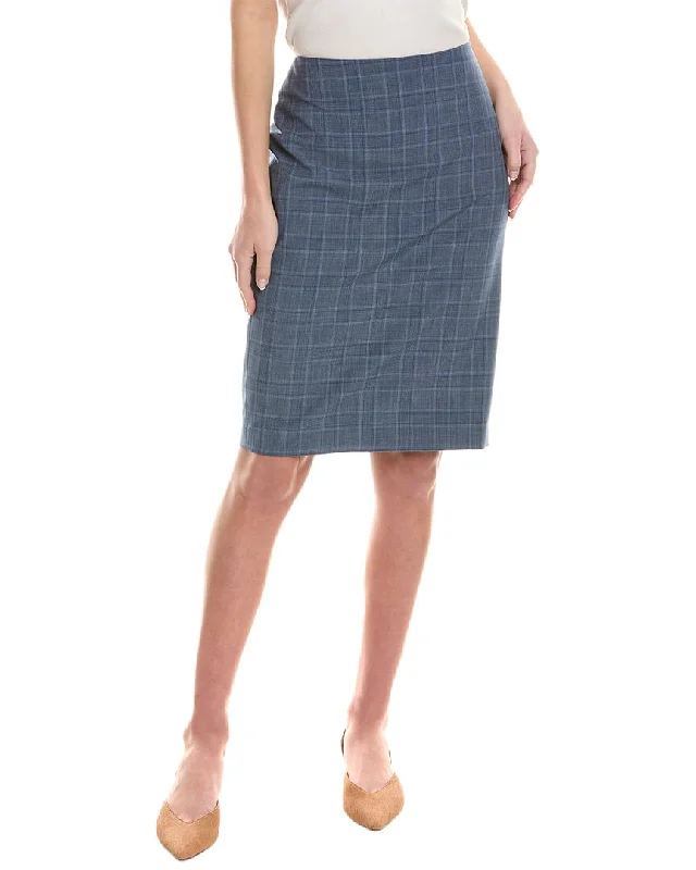 Brooks Brothers Wool-Blend Skirt