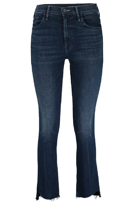 The Insider Crop Step Fray Jean